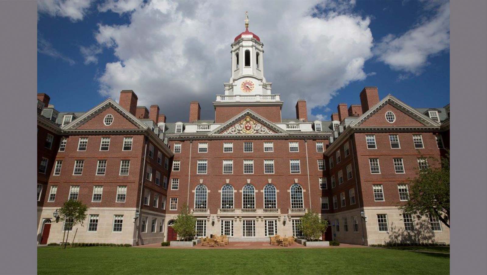 An exterior image of the Harvard Dunster House