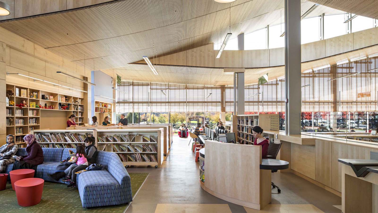 East Boston Public Library Interior