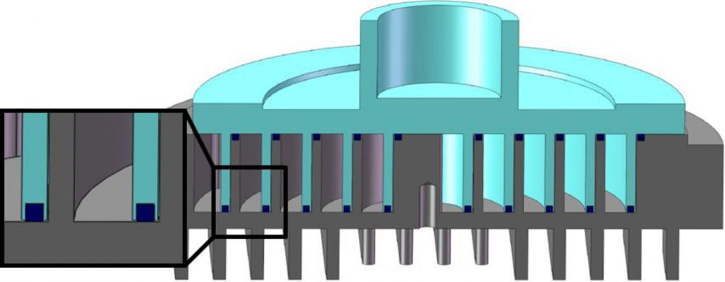 An image diagram of a vacuum pump,