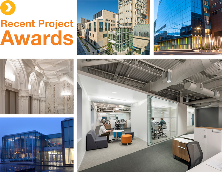 A photogrid of the 2016 Fall Project Award Winning Projects