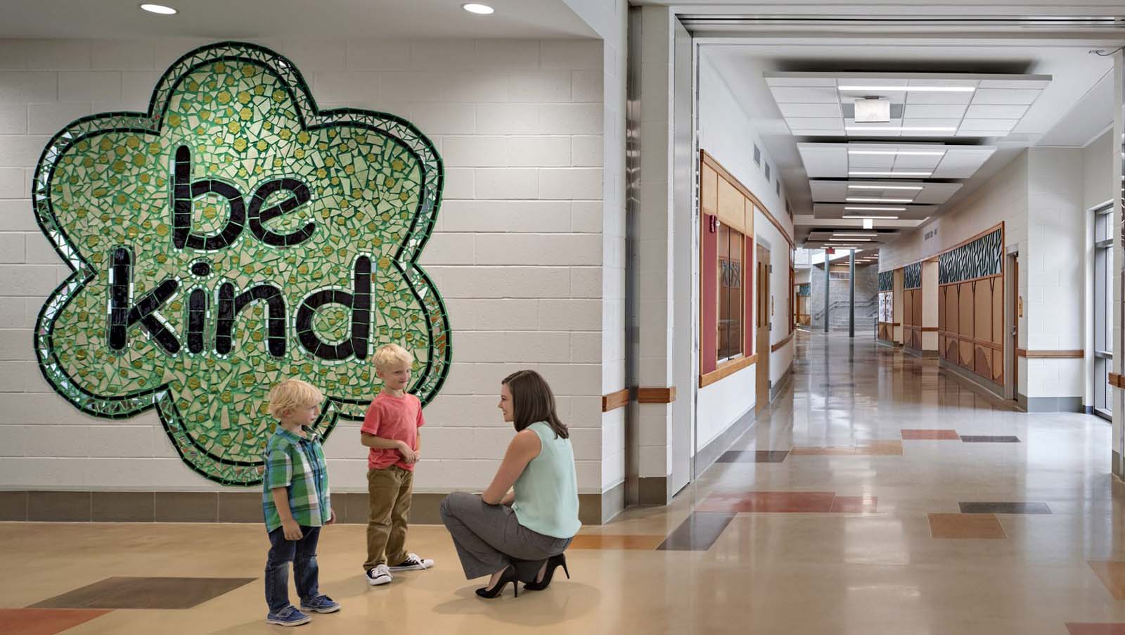 Sandy Hook School Hallway