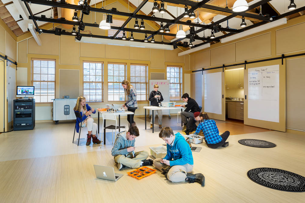 Derby Academy Innovation Center classroom