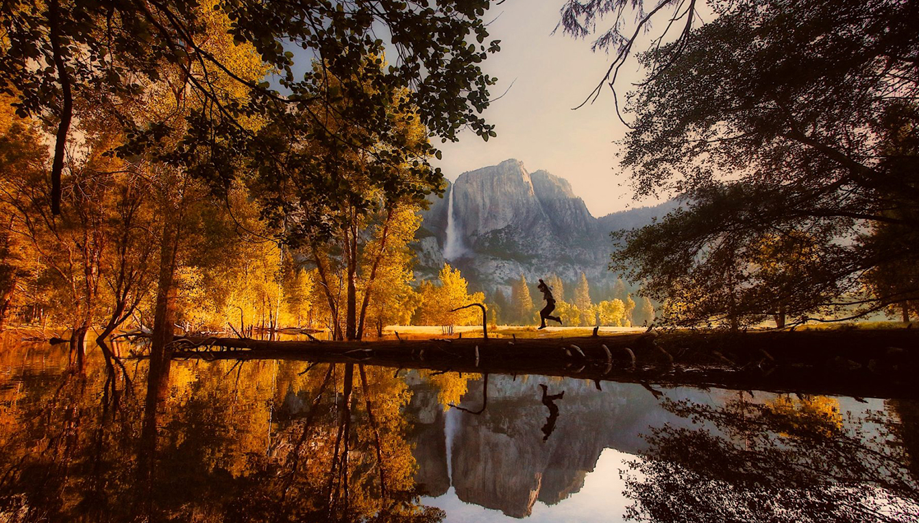 Runner In National Park