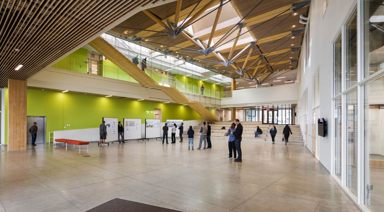 Umass Olver Design Building Interior