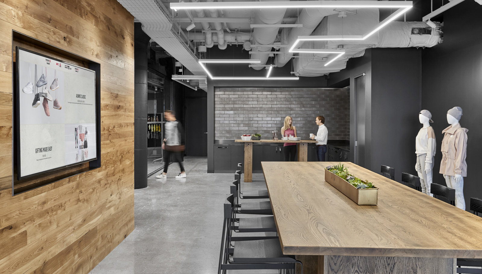 Reebok Headquarters Boston, lunch/eating area