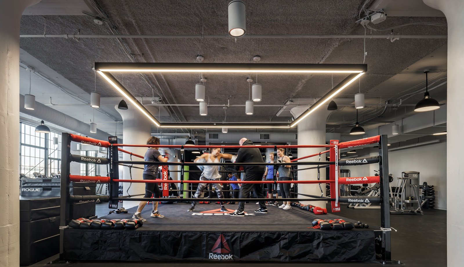 Reebok Headquarters Boston Boxing Ring