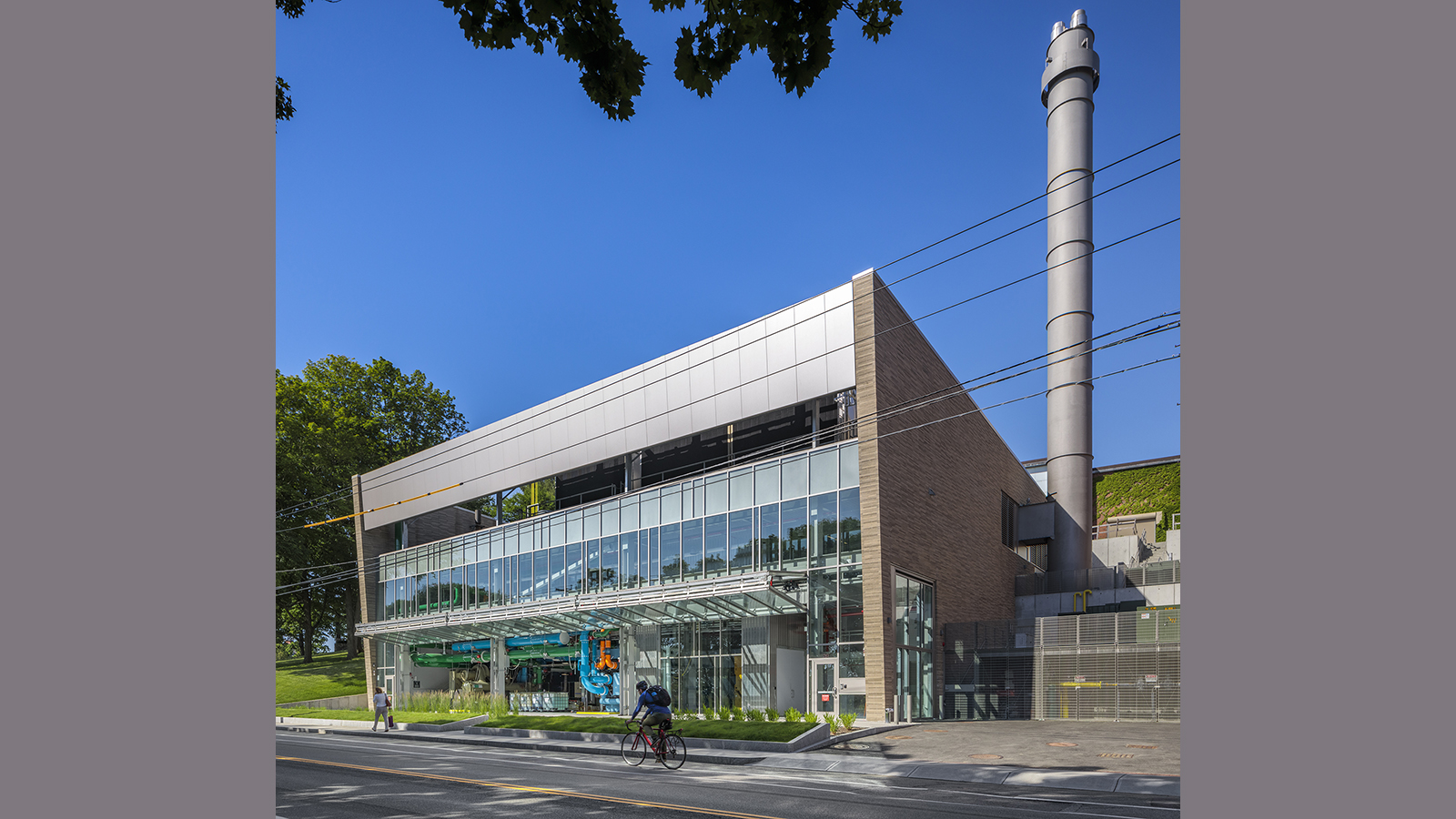 Tufts University Central Energy Plant Exterior