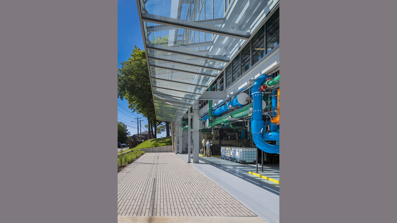 Tufts University Central Energy Plant exterior