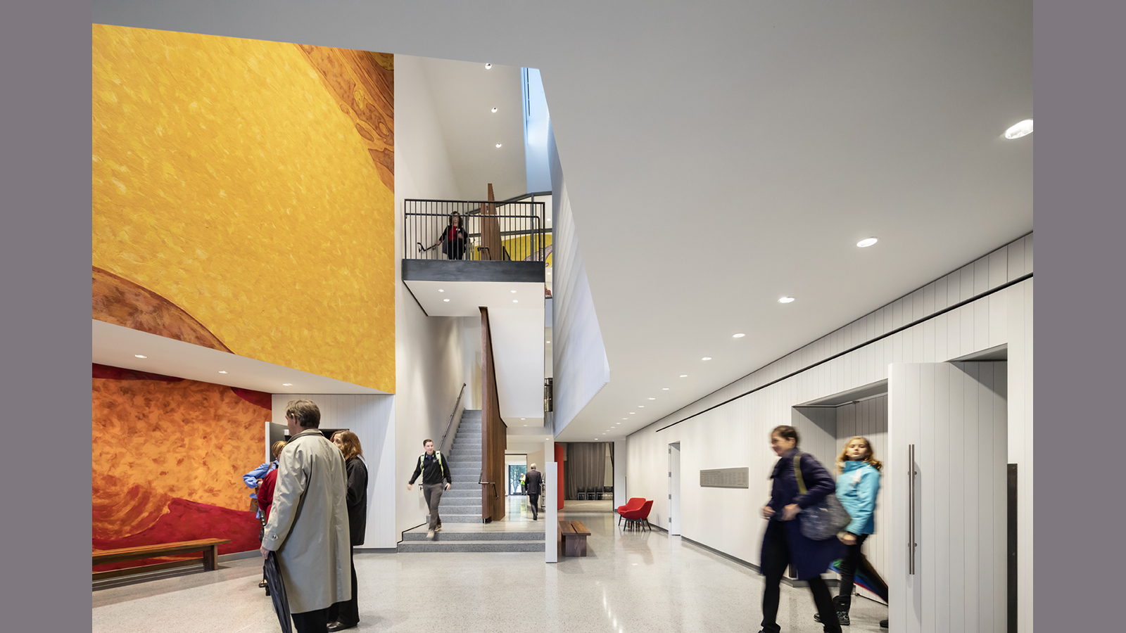 Phillips Exeter Goel Center Lobby