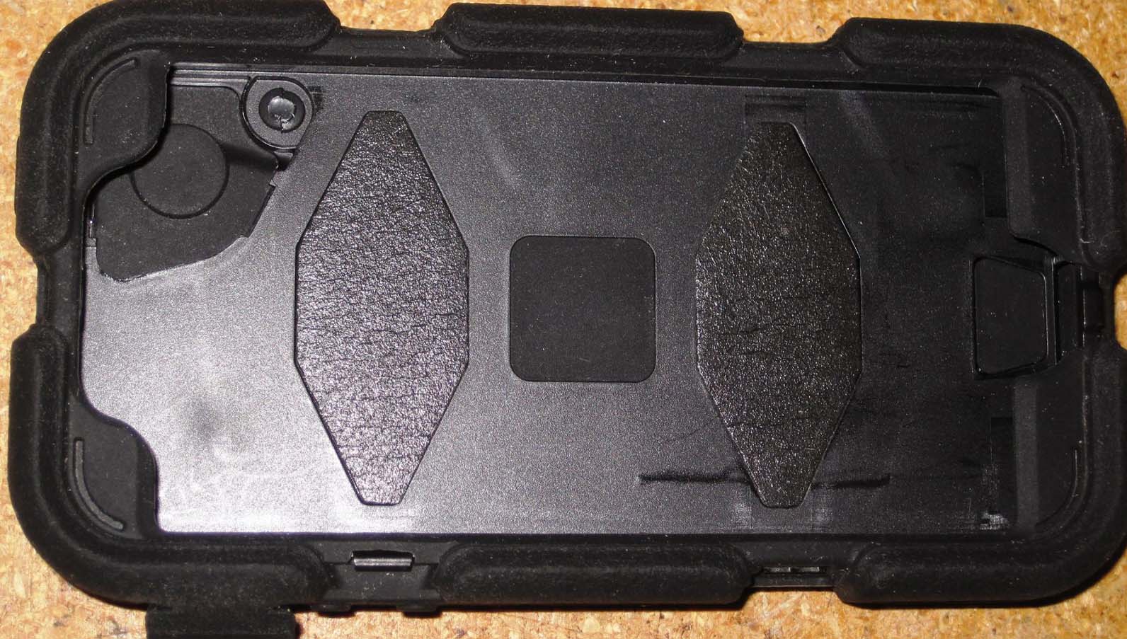 Smart phone case interior with no phone