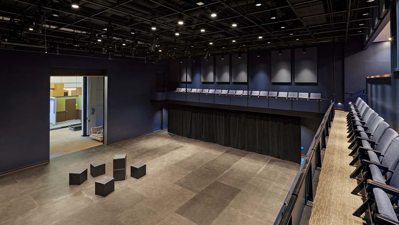 Middlesex School Bass Arts Pavilion and Danoff Center for the Visual Arts, Black Box Theater