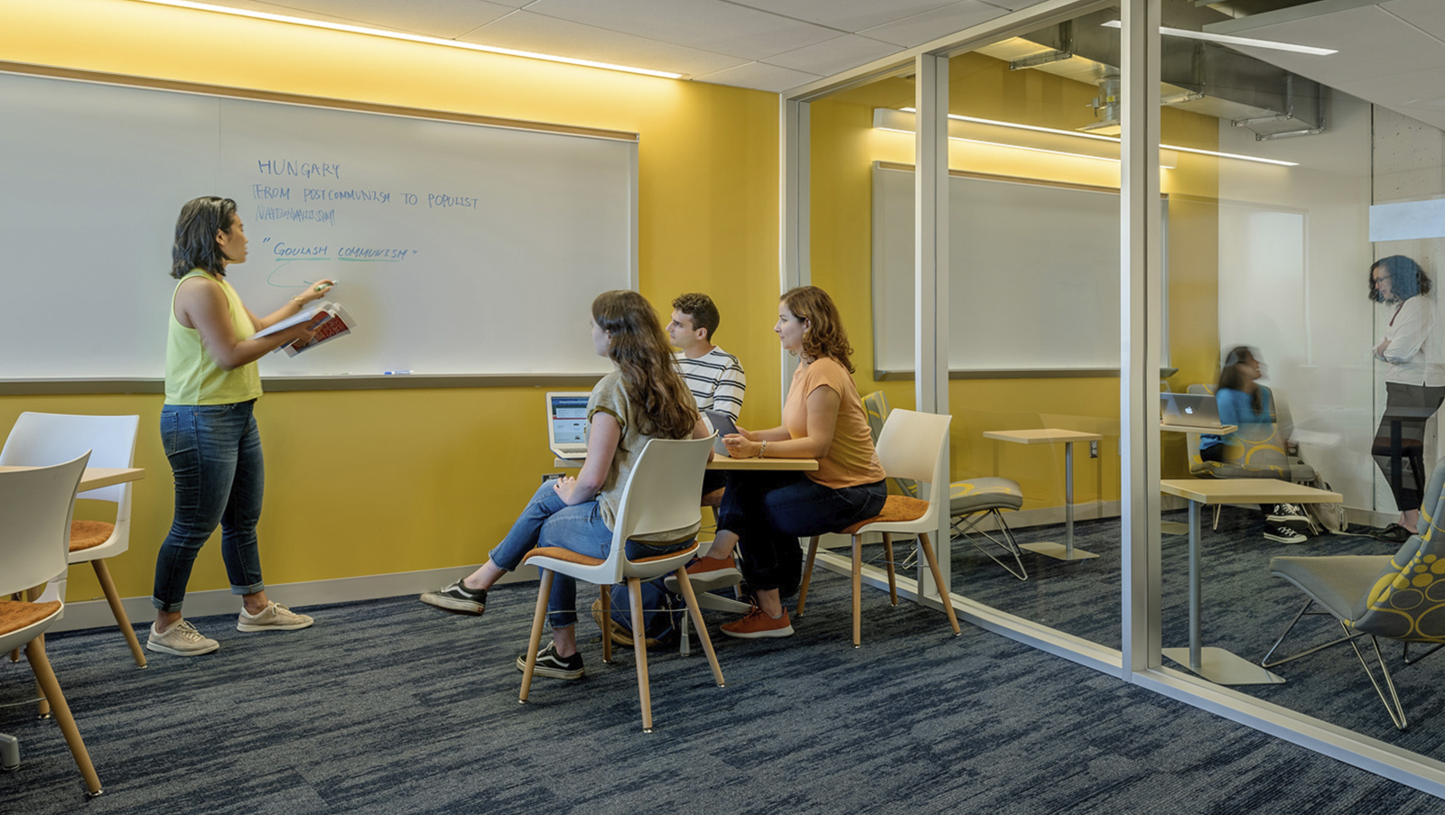 Umass Lowell Olsen Classroom Interior