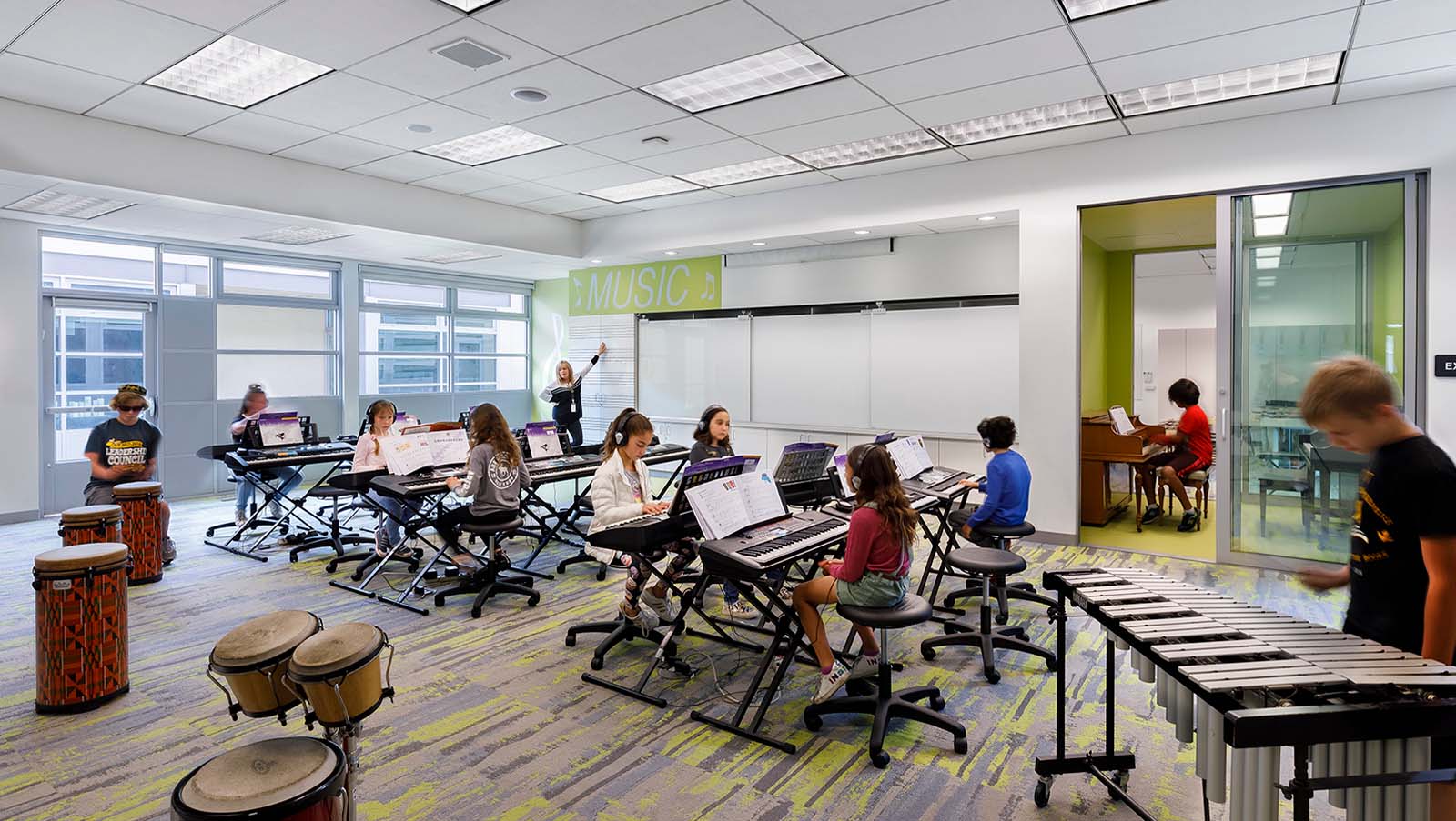 Tarbut V Torah School Music room