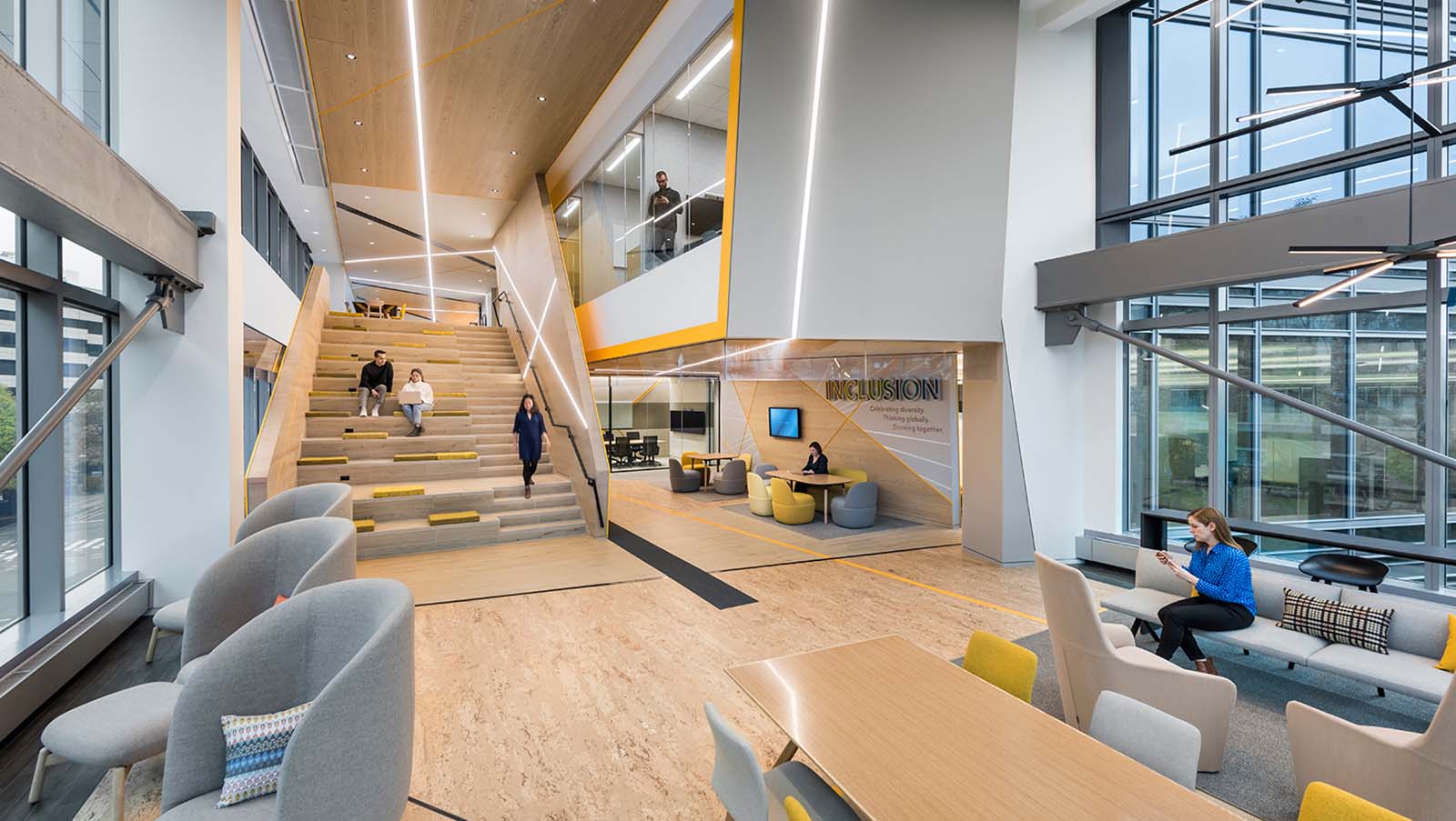 Akamai Technologies Global Headquarters Interior Spaces