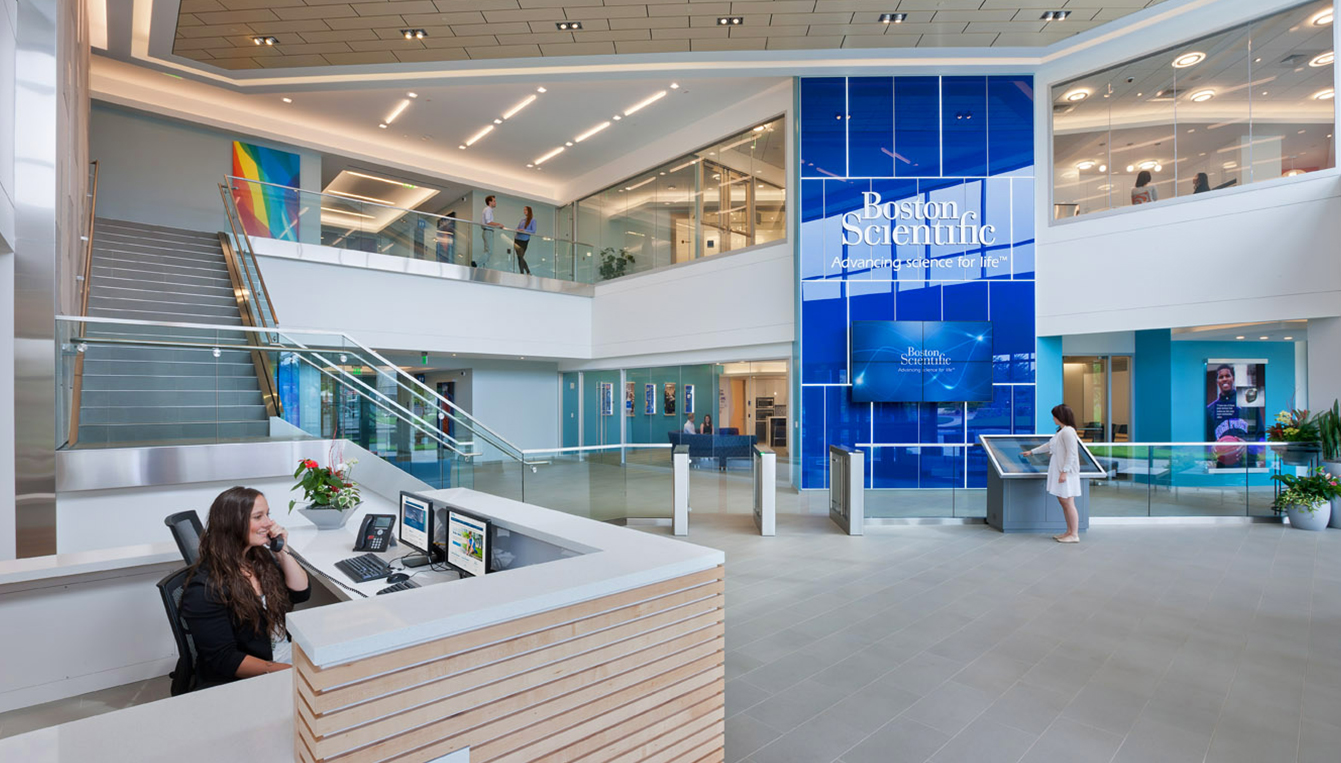 Boston Scientific Global Lobby