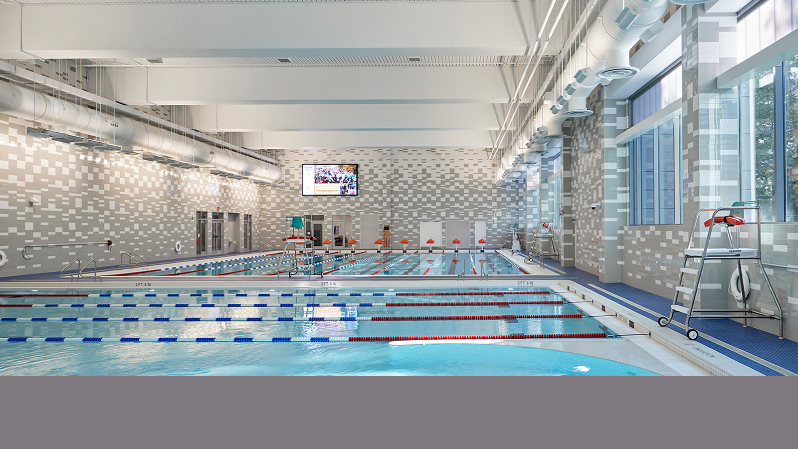 Uconn Rec Center Athletic Swimming Pool