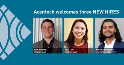 Acentech Welcomes New Consulting and Marketing Staff