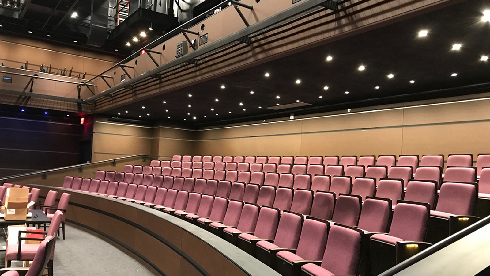 New Brunswick Cultural Center theater seats