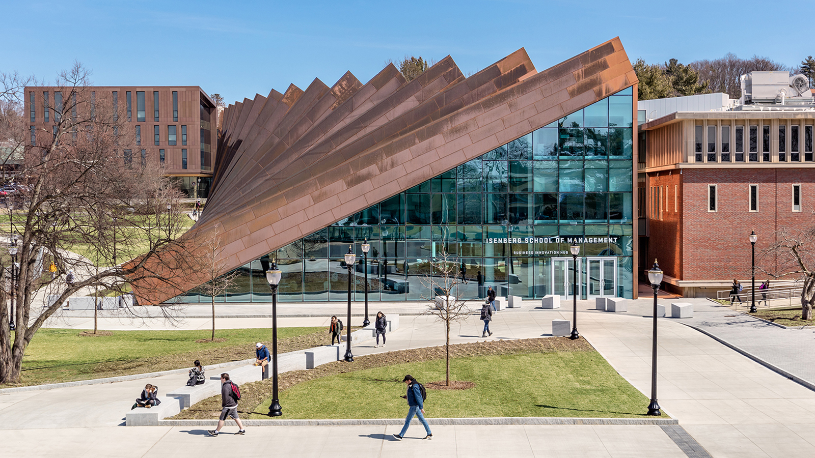 Umass Amherst Isenberg Exterior