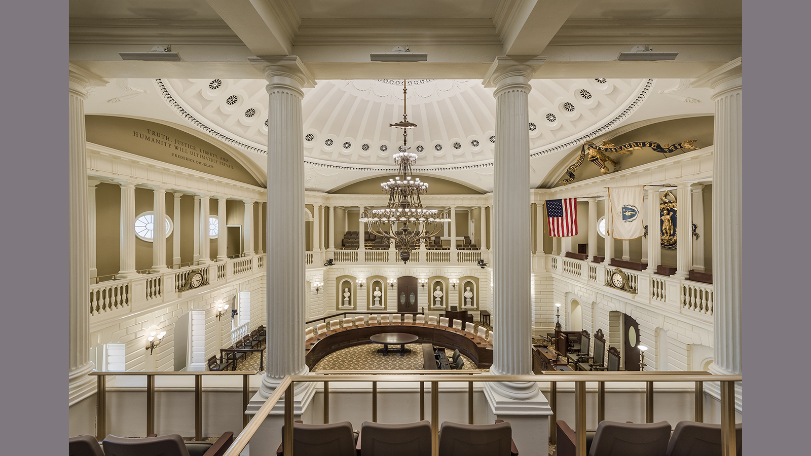 Mass State House Senate Chamber