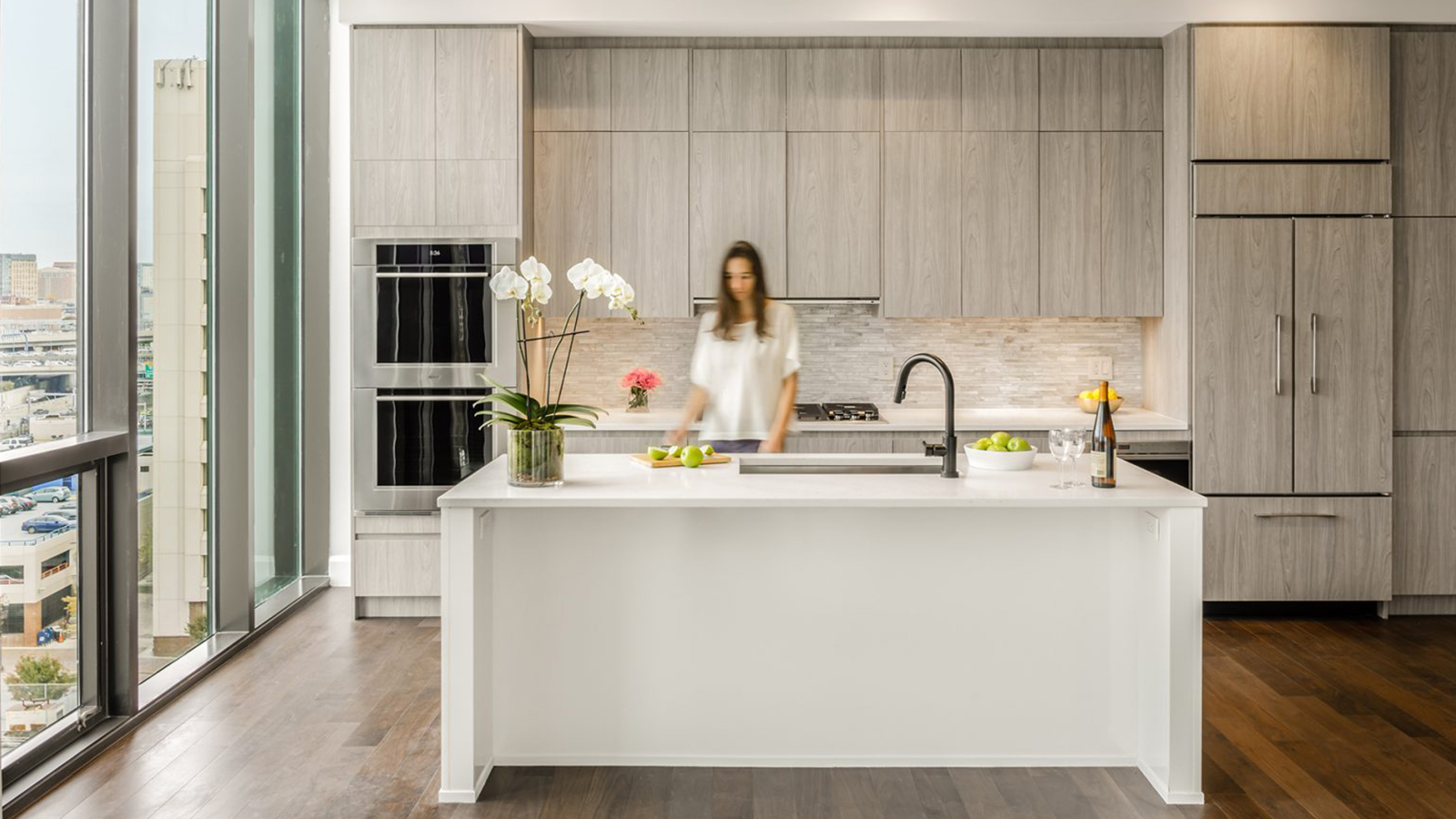 The Lucas, interior unit kitchen