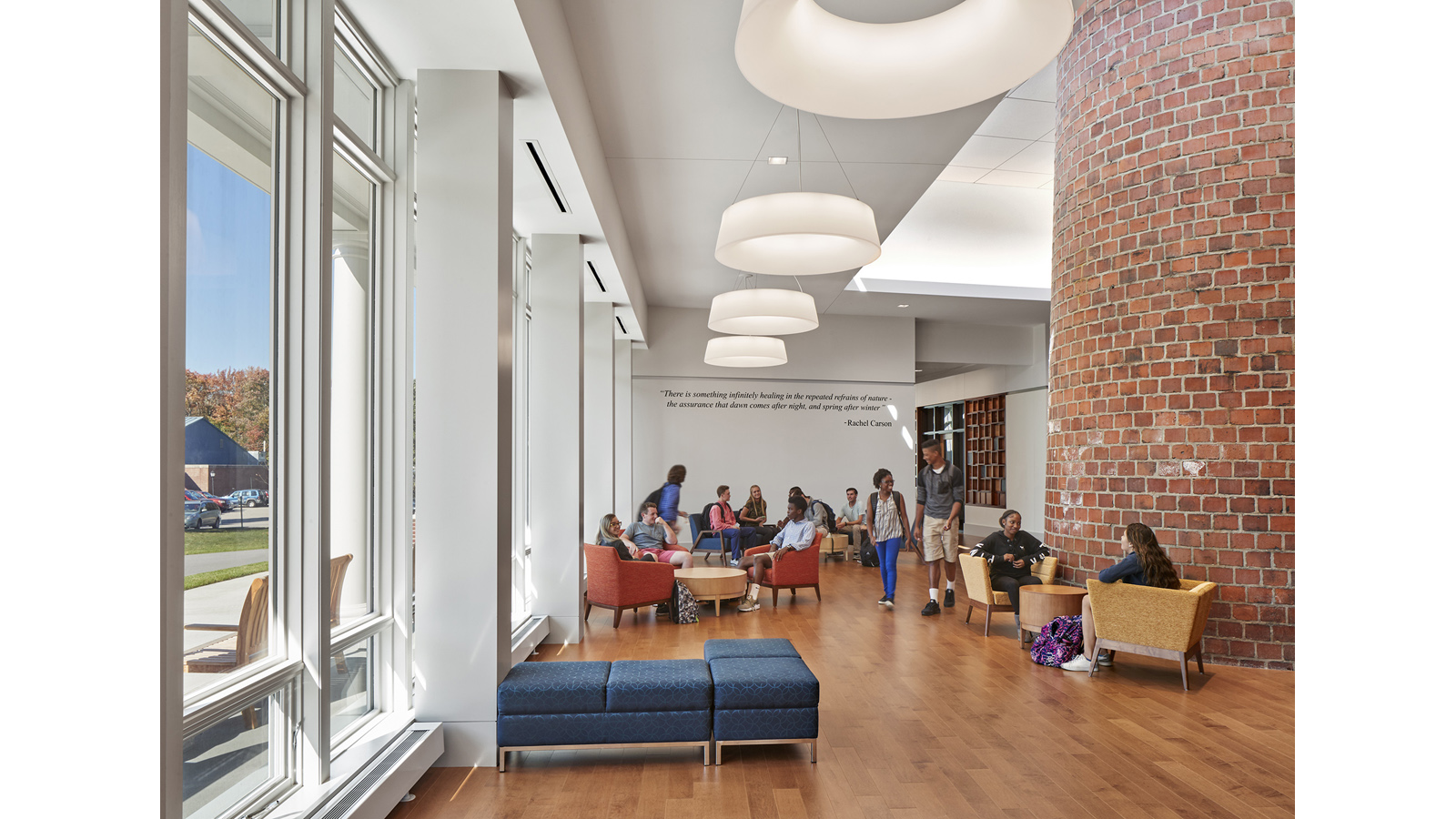 Middlesex Rachel Carson Music and Campus Center lounge