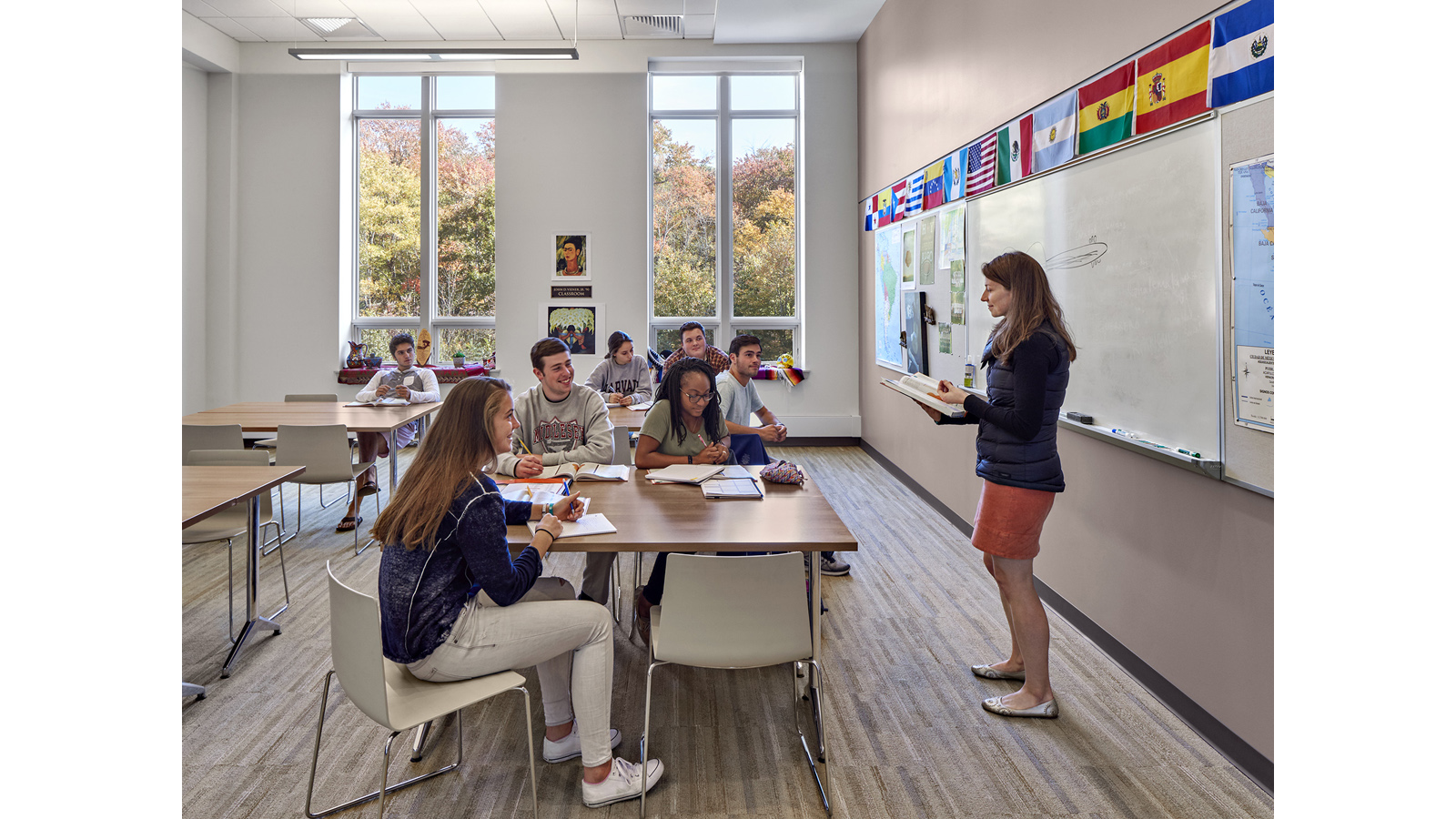 Middlesex Rachel Carson Music and Campus Center classroom