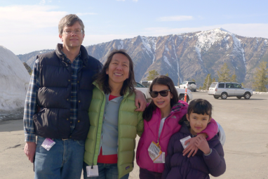 David Bowen with Family