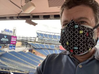 Ben D at Gillette Stadium