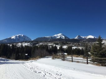 Alex Roehl Snowy Mountain landscape photo.