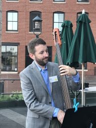 Ben Davenny Playing Bass