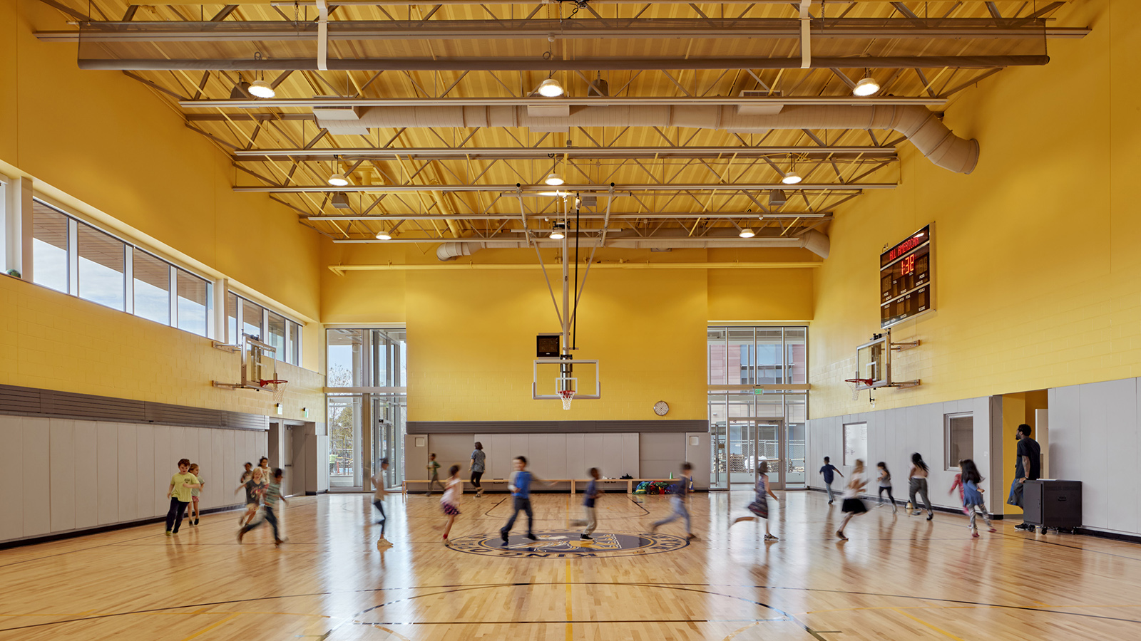 King Open School Gym