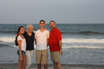Larry and Family at the beach