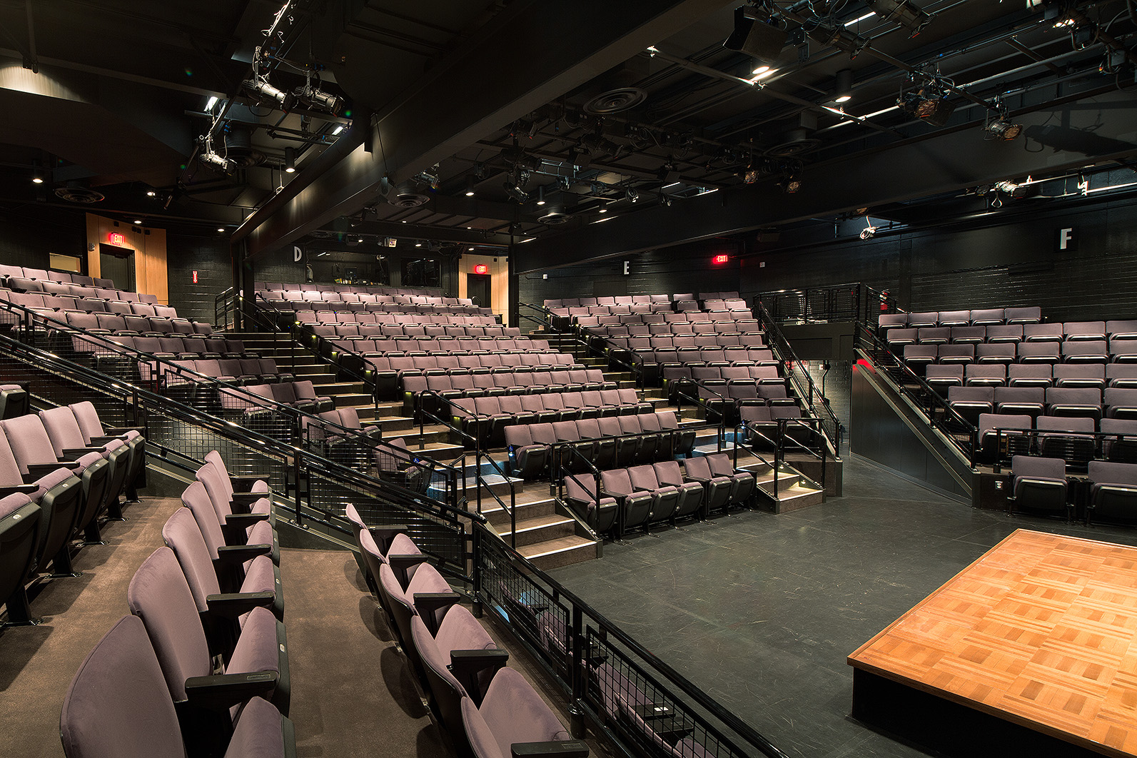 Long Wharf Theater Interior stage
