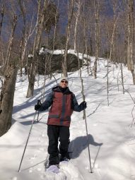 Roberto Snowshoeing