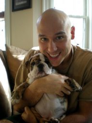 Roberto with Dog