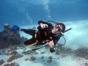 Mariana Botero Scuba Diving