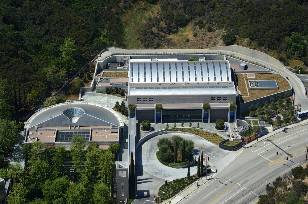 Skirball Center Aerial view