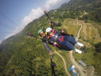 Sony Khatri Paragliding