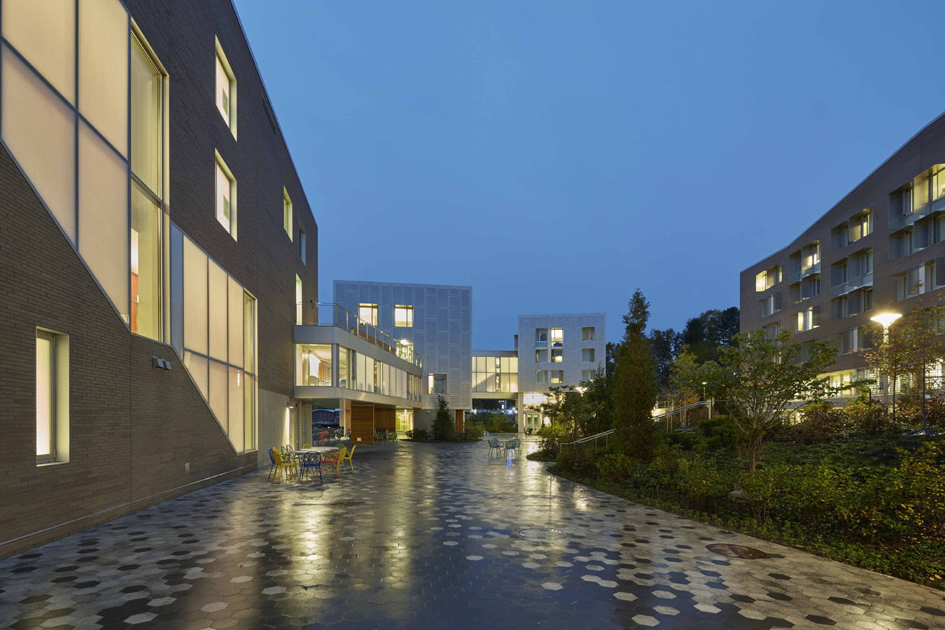 Amherst College Greenway Residences. exterior