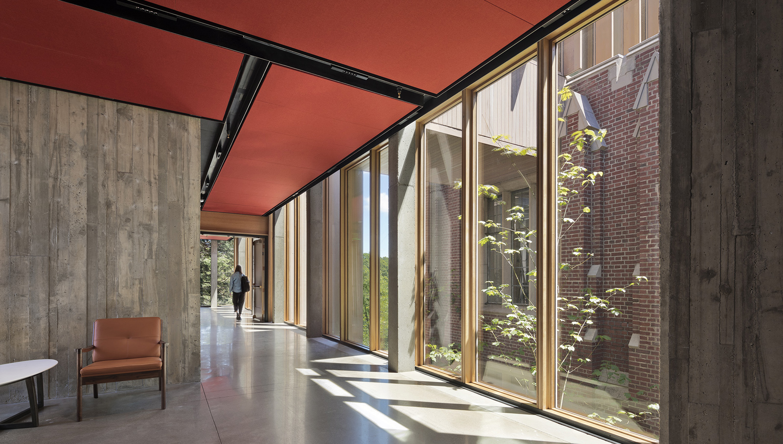 Wellesley College Pendleton Hall hallway