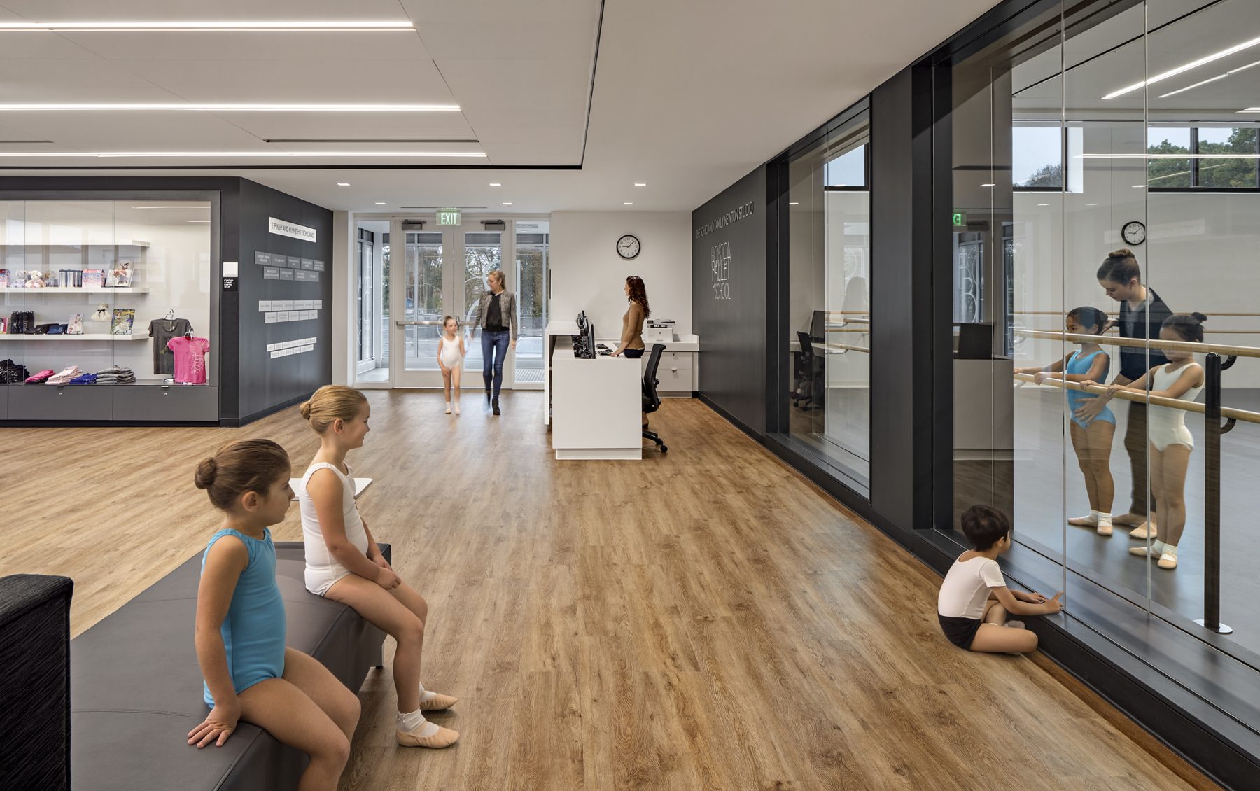 Boston Ballet School Interior Class Photo