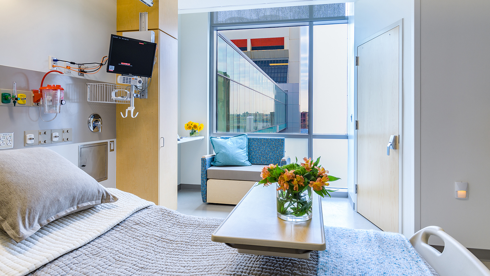 Boston Medical Center Menino patient Room