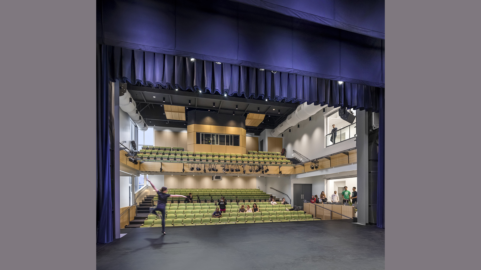 Brooks School Center For The Arts, theater stage