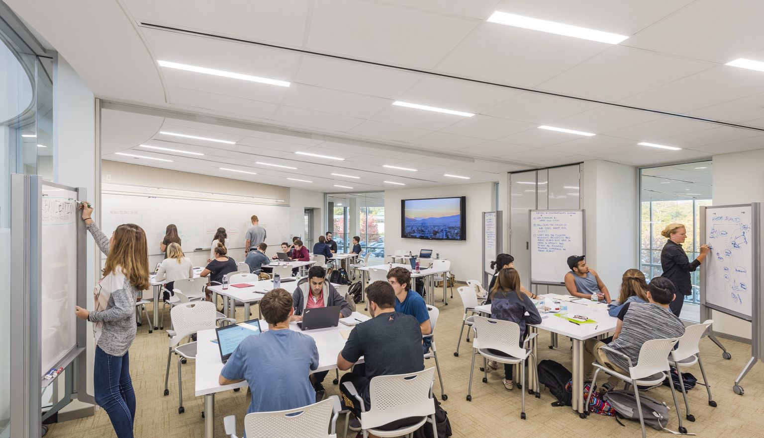 Bryant University Academic Innovation Center Acentech Project Portfolio