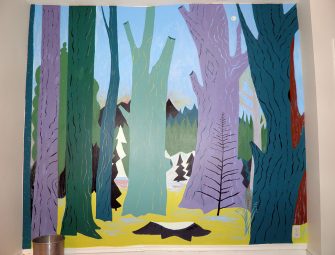 Sandy Kane Cartoon Forest Mural