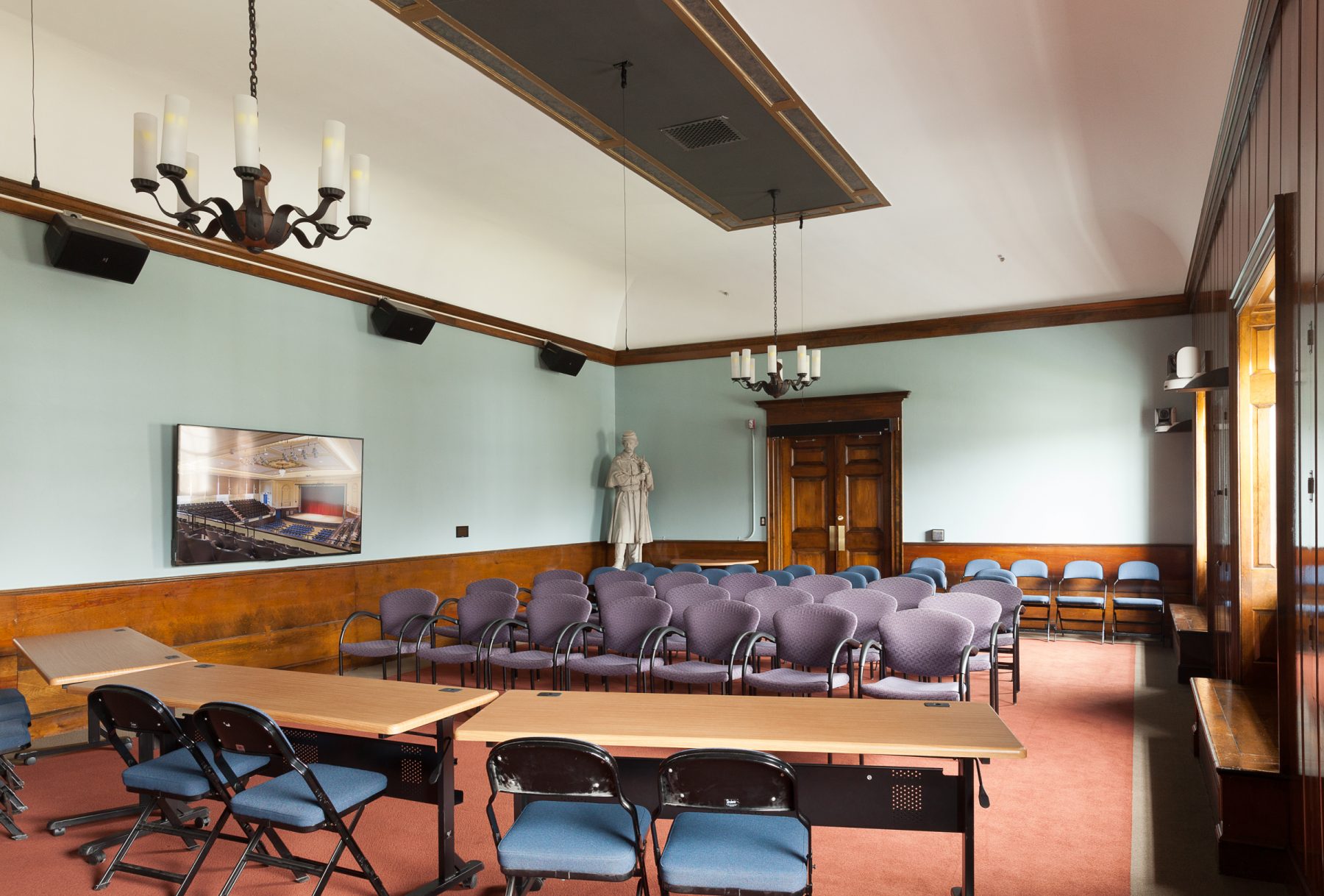 Cary Memorial Hall Interior meeting room