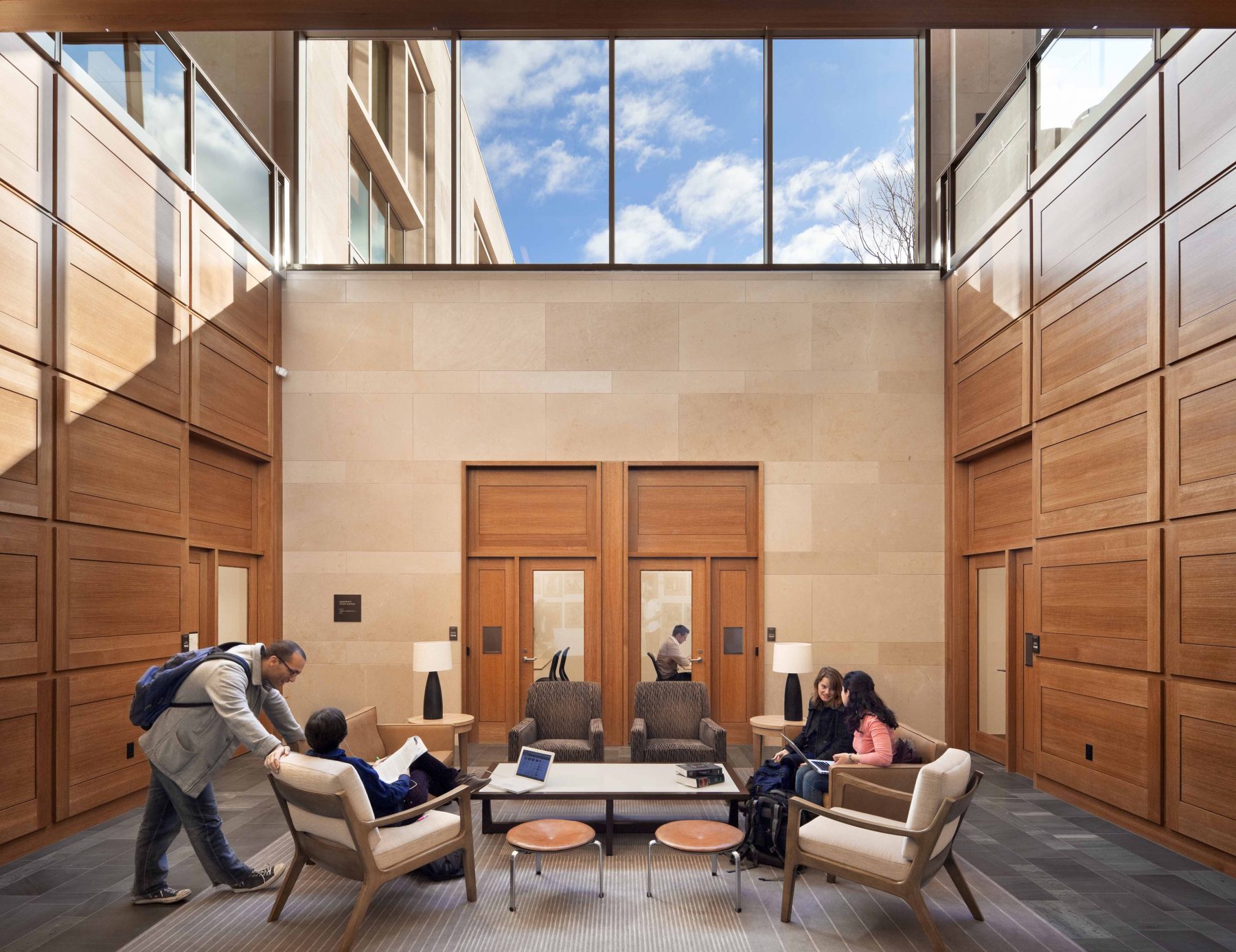 Harvard Law School Lobby Acoustics