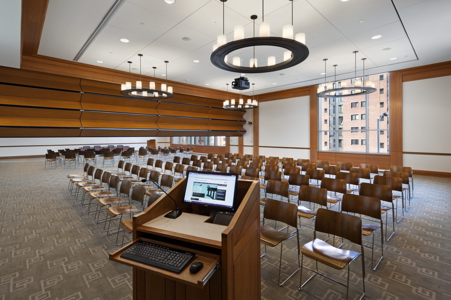 Harvard Law School Lecture Room