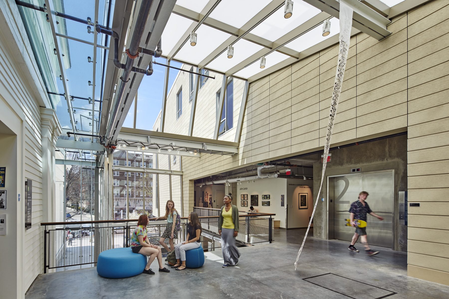 Lunder Arts Center Interior